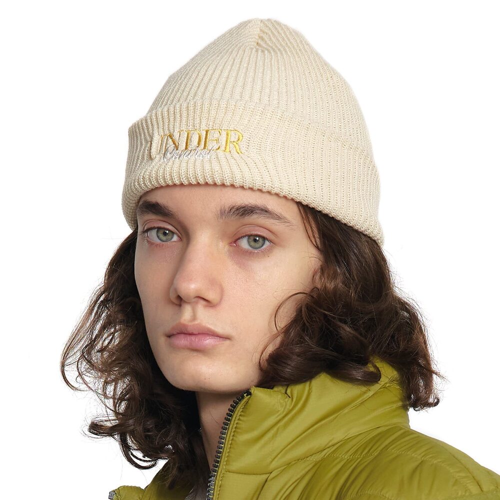 7076 Unique Sports Logo Plain Embroidery Unisex Winter Trawler Cuffed